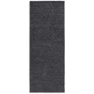 Villeroy & Boch Läufer , Anthrazit , Textil , Uni , rechteckig , 80x200 cm , Care & Fair , für Fußbodenheizung geeignet, in verschiedenen Größen erhältlich, pflegeleicht, strapazierfähig , Teppiche und Böden, Teppiche, Teppichläufer, Läufer