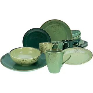 CreaTable Nature Collection Kombiservice 16-tlg. green life