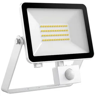 Dotlux 4000K weiß LED-Strahler FLOORslim-sensor, 50W, mit Bewegungsmelder PIR - 5950 lm