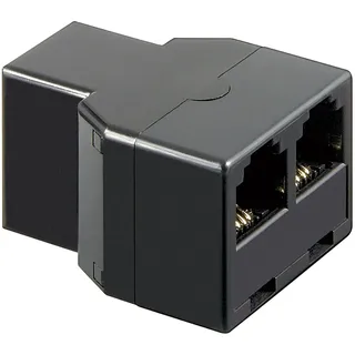 goobay ISDN T-Adapter - Schwarz
