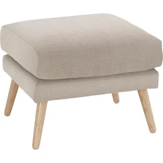 andas Hocker »Bille«, mit Eiche-Beinen, Design by Morten Georgsen, beige