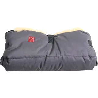 Kaiser 6573224 Handwärmer Big Double Anthracite Lammfell Medizin