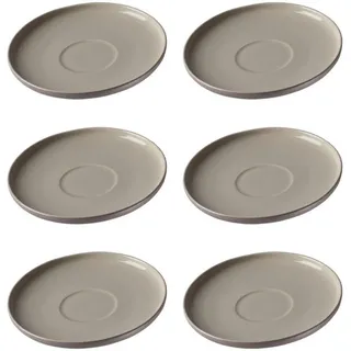 Ritzenhoff & Breker "Kaffeeuntertassen Jasper ø 15.0 cm 6er Set", taupe