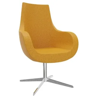 FM Helmets fm Sessel Pirum orange chrom Stoff, 1 St.