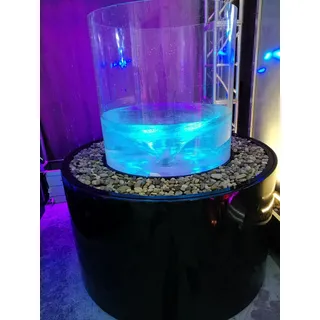 Wirbel Tornado Blase Brunnen Teich Wasserspiel Outdoor Laden Luxus Ausstellung - Transparent
