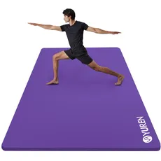 RYTMAT Yoga Matte Gymnastikmatte 190x90cm NBR 15mm Dicke Sportmatte Fitnessmatte Rutschfest Trainingsmatte für Yoga Aerobic Pilates