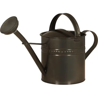 Zink-Gießkanne Blacklook mit Brause 6,5 L 49 cm x 21 cm x 30 cm