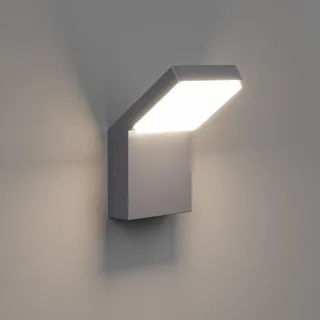 Klighten 24W LED Wandleuchte Aussen Innen, Wasserdicht IP65 Außenlampe Aussenleuchte Modern Wandlampe, Außenwandleuchte für Terrasse Eingang Garten, 1500 Lumen, Anthrazit, Natürlich Weiß 4000K