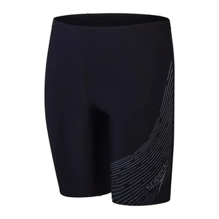 Speedo Boy's Medley Logo Schwimmhose, Schwarz, 13-14 Jahre