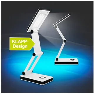 EAXUS USB LED Schreibtischlampe Weiß