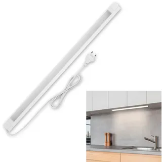 REV Ritter REV Unterbauleuchte Küche LED Z600 - Schrankbeleuchtung 60cm, 20.000h, LED Leiste 8W, 600lm, 3000K, weiß