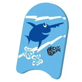 Beco Schwimmbrett Sealife blau 34x21 cm