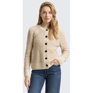 Tom Tailor Strickjacke | sand Stone beige melange L