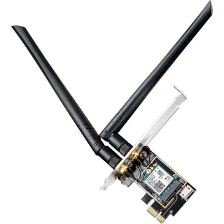 Cudy WE3000 AX3000 Wireless Wi-Fi 6E PCIe Karte, Ax210, 3000Mbps, Bluetooth 5.2/5/4.2/4.0, Unterstützt Windows 11/10