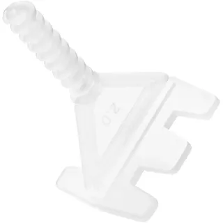Flintronic Nivelliersystem Fugenbreite 2mm, 200 St. Gewindelaschen, Fliesen Nivelliersystem, Verlegehilfe Fliesenverlegehilfe, Fliesen Werkzeug zum Verlegen von Steinen und Böden