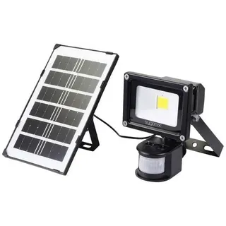 Sygonix SY-5461108 Solar-Spot mit Bewegungsmelder 10 W Leuchtfarben: Neutralweiß