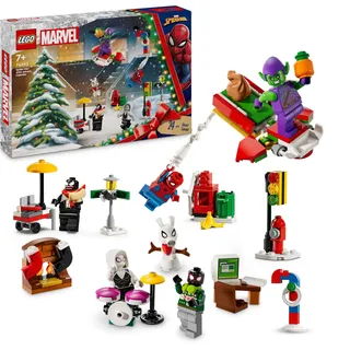 LEGO Spider-Man Adventskalender 2024 76293 Bunt