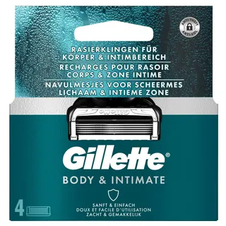Gillette Intimate Rasierer + 2 Klingen