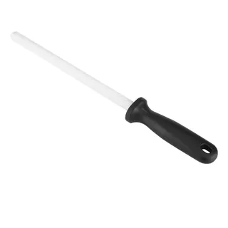 Uadme Wetzstab Keramik für Messer, Dual-Purpose-Grobschliff- Und Feinschliff-Wetzstahl Schärfer Messer Schärfen für Küche Haus Jagd Köche Und Metzgermesser