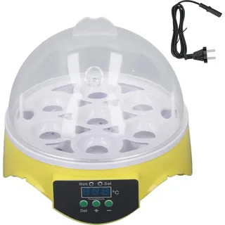 7 Eier Inkubator Easy Temperaturkontrolle Mini -Ei zum Schlüpfen der Hühnerente Entengans und Wachtel -EU -Stecker 220 V