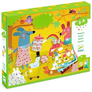 DJECO Mosaik-Picknick mit Tieren