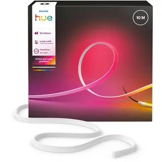 Philips LED Lightstrip 10 m Außenbeleuchtung inkl. Farbverlauf Weiß