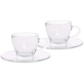 Bialetti Tazzine Cappuccino 0,1 l Transparent 2 St.