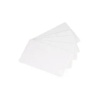 Zebra Plastikkarten, bedruckbar Premier PVC 30 MIL (B x H) 85 mm x 54 mm Weiß 500er Set