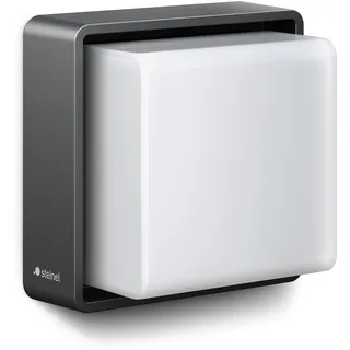 Steinel Außenleuchte Aluminium 13,4 cm inkl. Bewegungsmelder grau