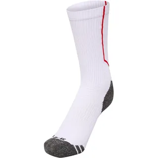 hummel Unisex Kinder Hmlpro Low Training Sock, Weissrot, 35-38 EU