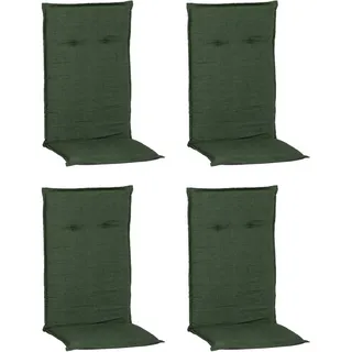 Beo Hochlehner-Sitzkissen MM17 Karomuster Grün 4er-Set