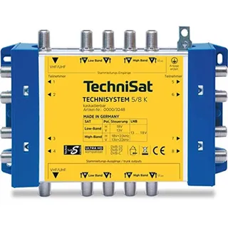 TechniSat TECHNISYSTEM 5/8 K Grau, Gelb