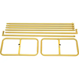 Hochzeitsbogen, Metallrahmen, Einfache Montage, Gold, 2m 78.74 inch - Gold