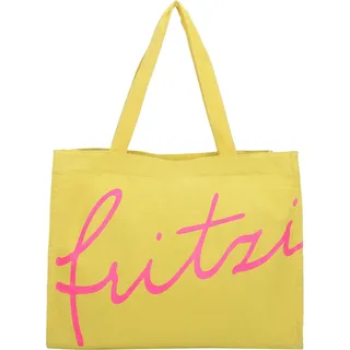 Fritzi aus Preußen Schultertasche Easy 01 Canvas Shopper Yellow gelb - Gelb