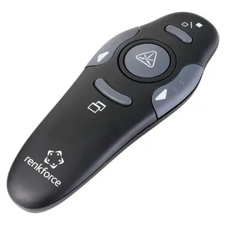 Renkforce RF-PLP-202 Kabellos Presenter inkl. Laserpointer