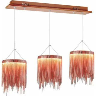 Deckenleuchte Cascata Kupfer 54W Led Pendelleuchte Hängelampe Deckenlampe - Rot, Braun, Grau, Kupfer