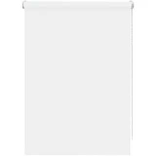 Deco Company Mini-Rollo Tone zum Klemmen, Tageslicht-Rollo, Blickdicht, Alle Montage-Teile inklusive, Weiß, 45 x 150 cm