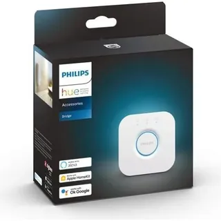PHILIPS Hue Bridge, Verbindungsbrücke, Verbindet Philips Hue Lampen, Innenbereich - Bunt