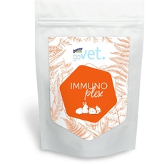 Bunny goVet IMMUNOplex | 325 g | Ergänzungsfuttermittel für Kleintiere | 100% Natur | Ohne Zucker, Zusatzstoffe, Geschmacksverstärker oder Farbstoffe