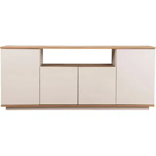 CALICOSY - Buffet mit 4 Türen und 1 zentralem Fach L180 cm - ARISTA - Beige