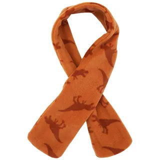 Playshoes Unisex Kinder Fleece-Steckschal Winter-Schal, Dinos, one size