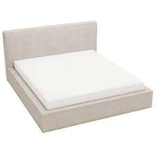 Graingold Polsterbett Monaco 160x200 Beige , Textil , 160x200 cm , Schlafzimmer, Betten, Polsterbetten