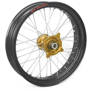 Did Yamaha Yz/yzf Hinterradfelge - Black / Gold - 5.00 - 17