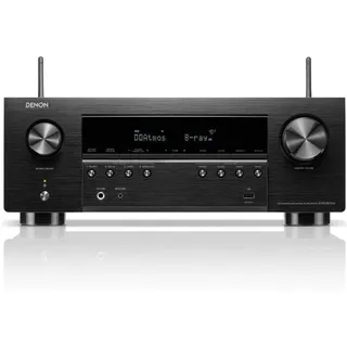 Denon AVR-S970H, 85 W, 7.1 Kanäle, 125 W, AAC, ALAC, FLAC, MP3, WAV, WMA, AM, FM, 500 W - Schwarz