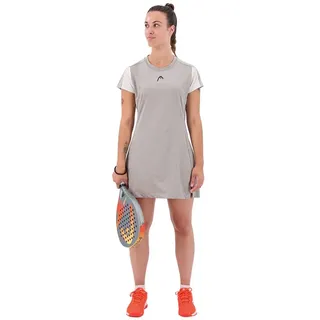 Head Racket Padel Tech Kurzarmkleid - Grey - S