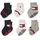 Baby Flag Sock 6 Ecom white grey navy 19/22 EU