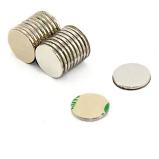 Magnetastico | 20 Stück Selbstklebende Neodym Magnete N52 Scheibe 10x1 mm| Extra Starke Klebemagnete mit Gegenstück und 3M Klebeband| Magnet selbstklebend flach mit Klebefolie, Magnete extra stark