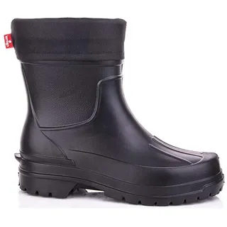 Lemigo leichte Kurze Eva Gummistiefel gefüttert Denver 765 (45, schwarz)