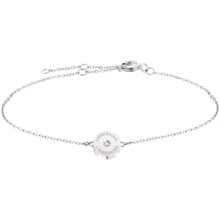 Liebeskind Berlin Armband mit Zirkoniastein aus Edelstahl silber LJ-0550-B-20 Größe 19 cm