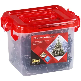 IDENA LED Lichterkette 21 m Warmweiß